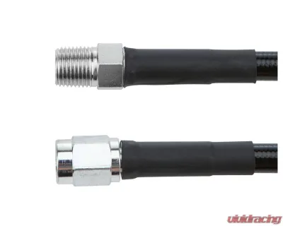 Allstar Performance #3 Coated Braided Line -3 Straight / 1/8" NPT Steel Ends 30 - ALL48435-30