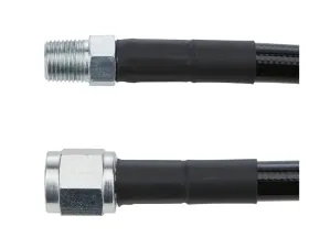 Allstar Performance #4 Coated Braided Line -4 Straight / 1/8