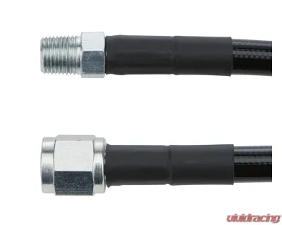 Allstar Performance #4 Coated Braided Line -4 Straight / 1/8" NPT Steel Ends 21 - ALL48445-21