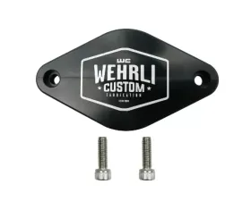 WCFab 2011-2016 LML Duramax Turbo Resonator Billet Block Off Plate