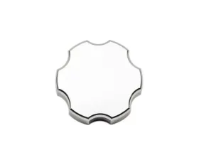 WCFab Billet Aluminum Brake Master Cylinder Cap Clear Anodized GM 1500/2500/3500 1999-2019