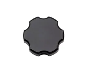 WCFab Billet Aluminum Brake Master Cylinder Cap Black Anodized GM 1500/2500/3500 1999-2019