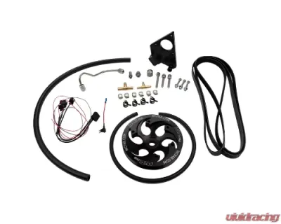 WCFab 2001-2004 LB7 Duramax Twin CP3 Kit with Black Anodized Pulley - WCF100231