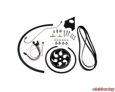 WCFab 2004.5-2005 LLY Duramax Twin CP3 Kit with Black Anodized Pulley - WCF100232
