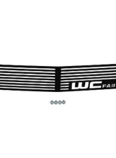 WCFab 2015-2019 LML/L5P Duramax Silverado Bumper Grille Fine Texture Black Single Stage Powder Coating                                     - WCF100290-FTB - Image 3