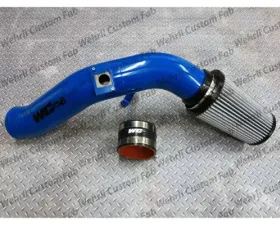 WCFab 2003-2007 6.0 Powerstroke 4 Inch Intake Kit Grey Two Stage Powder Coating