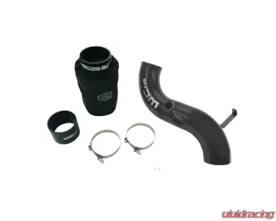 WCFab 2011-2016 LML Duramax 4 Inch Intake Kit Gloss Black Single Stage Powder Coating - WCF100337-GB