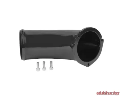 WCFab 2001-2004 LB7 Duramax 3 1/2 Inch Intake Horn Gloss Black Single Stage Powder Coating - WCF100342-GB