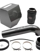 WCFab 4 Inch Intake Kit Grey Two Stage Powder Coating for Duramax L5P 2017-2019                                     - WCF100344-GRY - Image 2