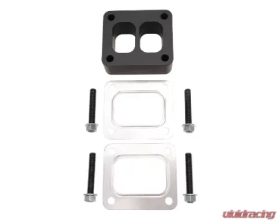 WCFab T4 Spacer Plate Kit 1.5 Inch with Studs and Gaskets Black - WCF100358