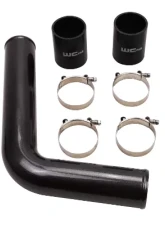 WCFab 2003-2007 5.9L Cummins Driver Side 3 Inch Replacement Intercooler Pipe Grey Two Stage Powder Coating                                     - WCF100359-GRY - Image 2