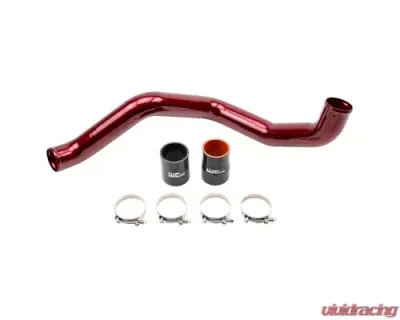 WCFab Driver Side 3 Inch Replacement Intercooler Pipe Red Two Stage Powder Coating for L5P Duramax 2020+ - WCF100365-RED