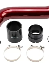 WCFab Passenger Side 3.5 Inch Intercooler Pipe Candy Blue Two Stage Powder Coating Duramax L5P 2020+                                     - WCF100381-CB - Image 4