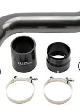 WCFab Passenger Side 3.5 Inch Intercooler Pipe Candy Blue Two Stage Powder Coating Duramax L5P 2020+                                     - WCF100381-CB - Image 2