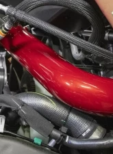 WCFab Passenger Side 3.5 Inch Intercooler Pipe Candy Blue Two Stage Powder Coating Duramax L5P 2020+                                     - WCF100381-CB - Image 3