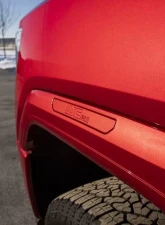 WCFab Fender Flare Billet Marker Light Delete Kit Raw Aluminum Finish with WCFab Logo GMC 2500/3500HD 2020+                                     - WCF100390 - Image 7