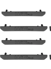 WCFab Fender Flare Billet Marker Light Delete Kit Fine Texture Black Finish with WCFab Logo GMC 2500/3500HD 2020+                                     - WCF100392 - Image 7