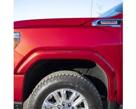 WCFab Fender Flare Billet Marker Light Delete Kit Raw Aluminum Finish No Logo GMC 2500/3500HD 2020+