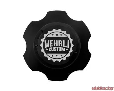 WCFab Billet Aluminum Black Anodized Oil Fill Cap Duramax 2001+ - WCF100443