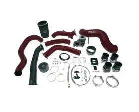 WCFab 2001-2004 LB7 Duramax S400 Single Turbo Install Kit Grape Frost Two Stage Powder Coating