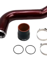 WCFab 2017+ L5P Duramax Passenger Side 3.5 Inch Intercooler Pipe Grey Two Stage Powder Coating                                     - WCF100530-GRY - Image 2