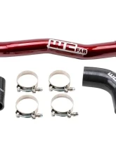 WCFab Upper Coolant Pipe Kit Candy Red Duramax L5P 2020+                                     - WCF100541-CR - Image 3