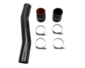 WCFab 2003-2007 5.9L Cummins Passenger Side 3 Inch Replacement Intercooler Pipe Bengal Blue Single Stage Powder Coating