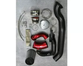 WCFab 2003-2007 5.9 Cummins S400/Stock Twin Turbo Kit Red Two Stage Powder Coating
