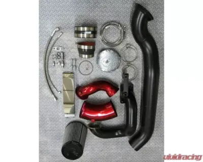 WCFab 2003-2007 5.9 Cummins S400/Stock Twin Turbo Kit Red Two Stage Powder Coating - WCF100567-RED