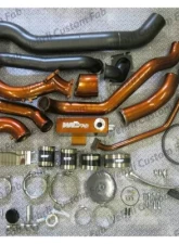 WCFab 2001-2004 LB7 Duramax S400/Stock Twin Turbo Kit Red Two Stage Powder Coating                                     - WCF100570-RED - Image 2