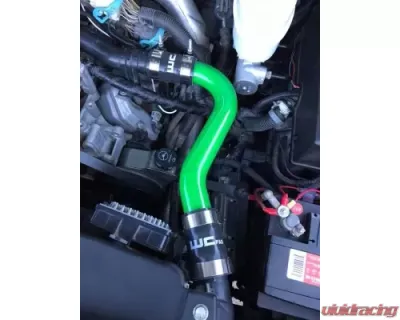 WCFab 2006-2010 LBZ/LMM Duramax Upper Coolant Pipe Grey Two Stage Powder Coating - WCF100622-GRY