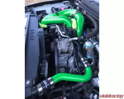 WCFab 2006-2010 LBZ/LMM Duramax Upper Coolant Pipe Gloss White Single Stage Powder Coating - WCF100622-GW