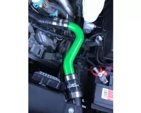 WCFab 2006-2010 LBZ/LMM Duramax Upper Coolant Pipe Red Two Stage Powder Coating