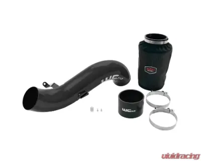 WCFab 2007.5-2010 LMM Duramax 4 Inch Intake Kit Bengal Blue Single Stage Powder Coating - WCF100635-BB