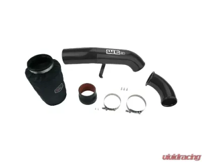 WCFab 2001-2004 LB7 Duramax 4 Inch Intake Kit Stage 2 Grey Two Stage Powder Coating - WCF100636-GRY
