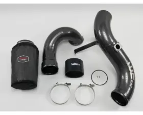 WCFab 2004.5-2005 LLY Duramax 4 Inch Intake Kit Stage 2 Bengal Blue Single Stage Powder Coating