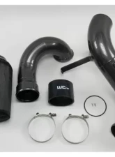 WCFab 2004.5-2005 LLY Duramax 4 Inch Intake Kit Stage 2 Bengal Blue Single Stage Powder Coating                                     - WCF100637-BB - Image 2