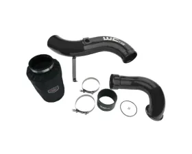 WCFab 2006-2007 LBZ Duramax 4 Inch Intake Kit Stage 2 Gloss White Single Stage Powder Coating