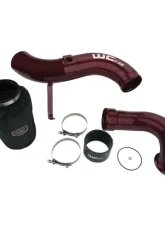 WCFab 2006-2007 LBZ Duramax 4 Inch Intake Kit Stage 2 Red Two Stage Powder Coating                                     - WCF100638-RED - Image 2