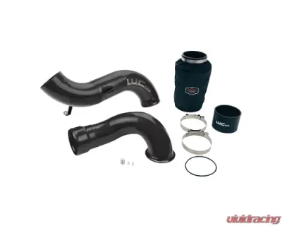 WCFab 2007.5-2010 LMM 4 Inch Intake Kit Stage 2 Bengal Blue Single Stage Powder Coating - WCF100639-BB
