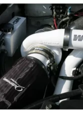WCFab 2007.5-2010 LMM Duramax Twin Turbo Style Coolant Tank Kit Grey Two Stage Powder Coating                                     - WCF100643-GRY - Image 2