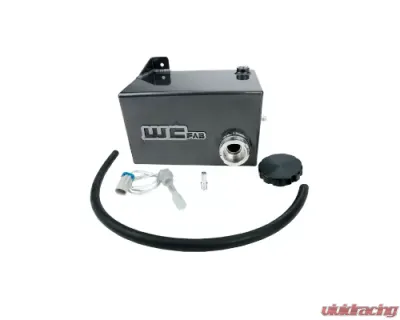 WCFab 2001-2006 LB7/LLY/LBZ Duramax OEM Placement Coolant Tank Kit Bengal Blue Single Stage Powder Coating - WCF100645-BB