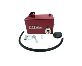 WCFab OEM Placement Coolant Tank Kit Red Two Stage Powder Coating Duramax LB7/LLY/LBZ 2001-2006