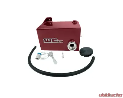 WCFab OEM Placement Coolant Tank Kit Red Two Stage Powder Coating Duramax LB7/LLY/LBZ 2001-2006 - WCF100645-RED