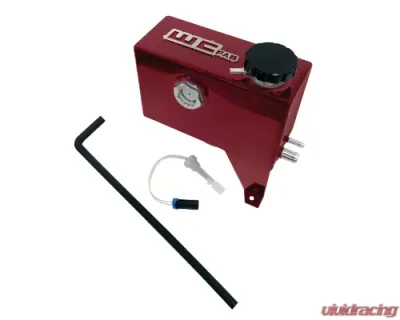 WCFab 2011-2016 LML OEM Placement Coolant Tank Kit Gloss Black Single Stage Powder Coating - WCF100647-GB