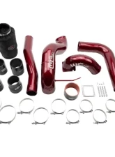 WCFab 2003-2007 5.9L Cummins High Flow Intake Bundle Kit Gloss Black Single Stage Powder Coating                                     - WCF100680-GB - Image 2