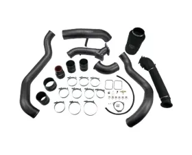 WCFab 2001-2004 LB7 Duramax High Flow Intake Bundle Package Gloss White Single Stage Powder Coating
