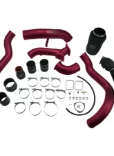 WCFab 2001-2004 LB7 Duramax High Flow Intake Bundle Package Red Two Stage Powder Coating                                     - WCF100712-RED - Image 2