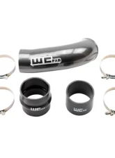 WCFab 4 Inch Intake Pipe for OEM Air Box Fine Texture Black Single Stage Powder Coating for L5P Duramax 2020+                                     - WCF100720-FTB - Image 2