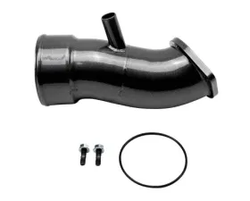 WCFab 3 1/2 Inch Intake Horn with PCV Port Bengal Blue Single Stage Powder Coating for L5P Duramax 2020+